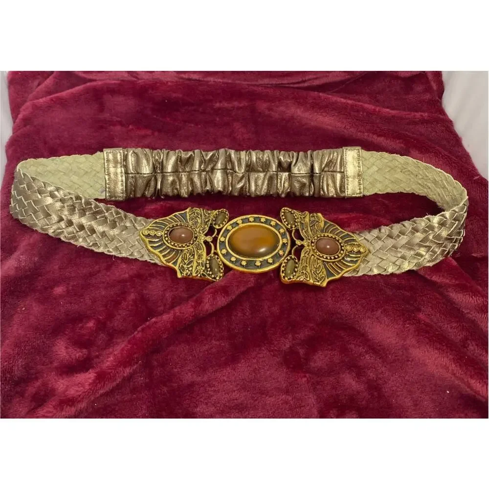 Chicos golden belt size small